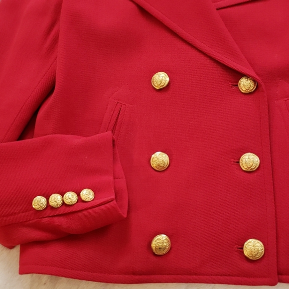 Vintage Ralph Lauren Red Jacket - Picture 3 of 5